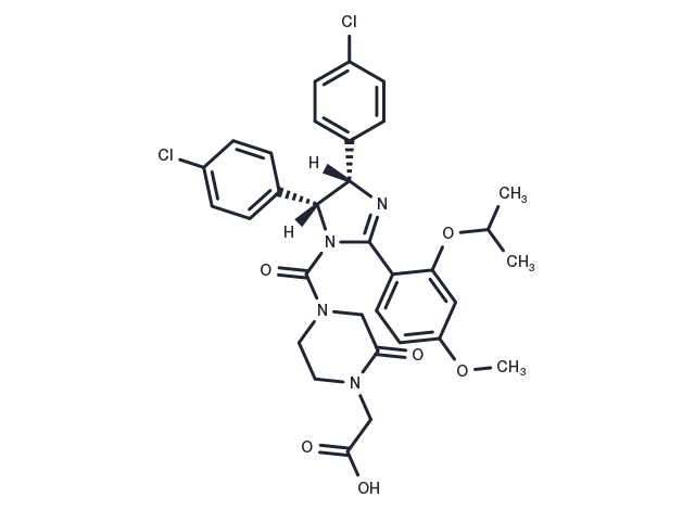 Nutlin carboxylic acid Chemical Structure