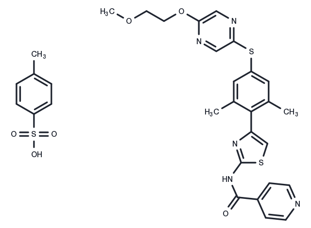 TargetMol Chemical Structure T-1101 tosylate