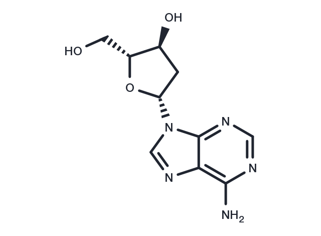 2'-Deoxyadenosine Chemical Structure