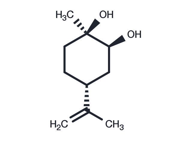 p-Menth-8-ene-1,2-diol Chemical Structure