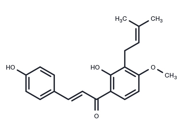 4-Hydroxyderricin Chemical Structure