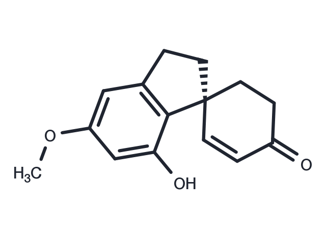 Cannabispirenone A Chemical Structure