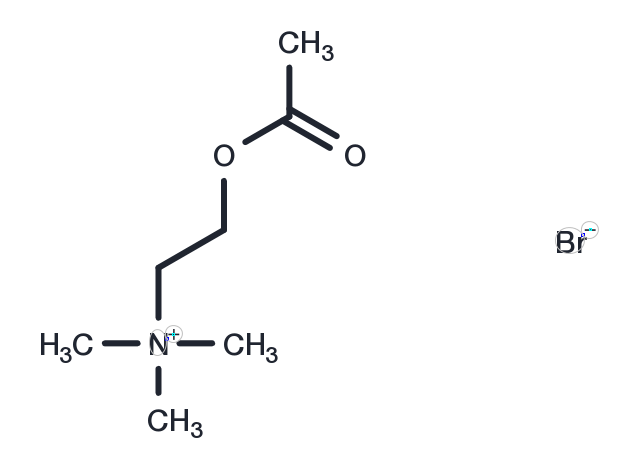 Acetylcholine bromide Chemical Structure