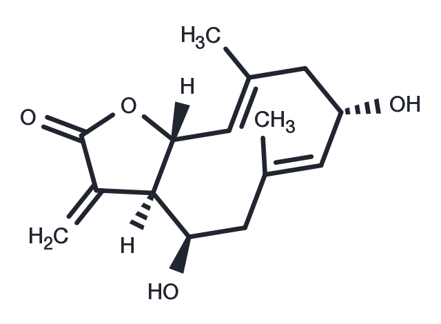 TargetMol Chemical Structure 2-Hydroxyeupatolide
