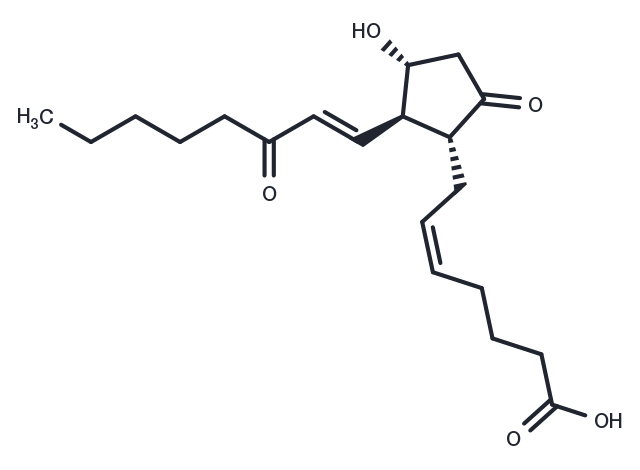 15-keto-Prostaglandin E2 Chemical Structure