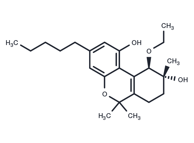 10-O-Ethylcannabitriol Chemical Structure
