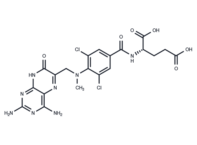 7-Hydroxydichloromethotrexate Chemical Structure