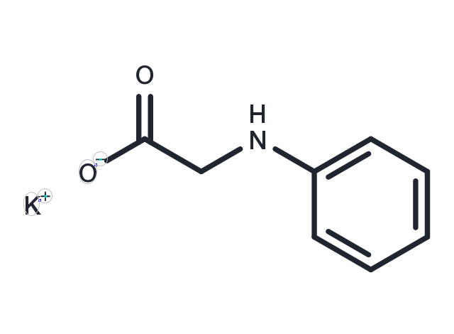 Potassium 2-(phenylamino)acetate Chemical Structure