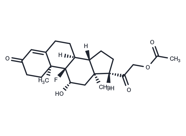 TargetMol Chemical Structure Fludrocortisone acetate