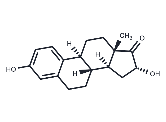 16α-Hydroxyestrone Chemical Structure