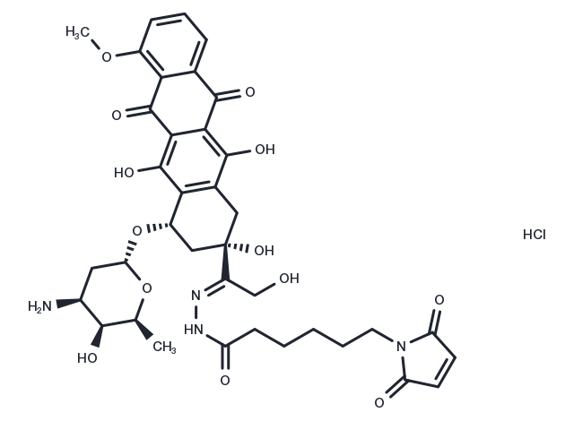 TargetMol Chemical Structure Aldoxorubicin hydrochloride