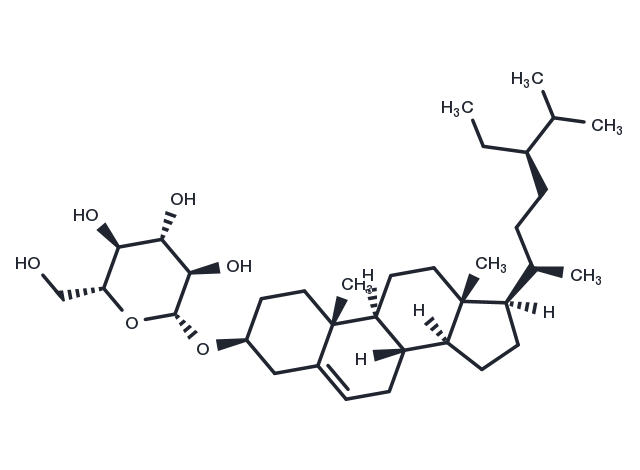 Daucosterol Chemical Structure