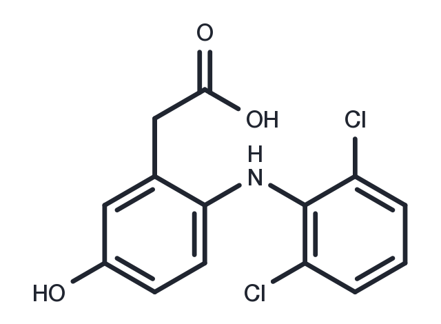 5-hydroxy Diclofenac Chemical Structure