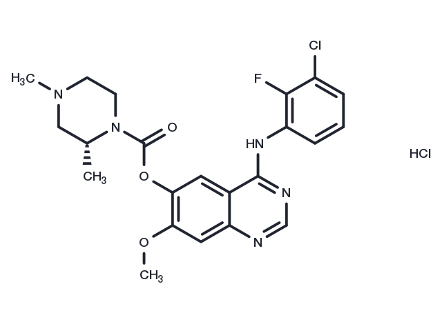 TargetMol Chemical Structure AZD3759 hydrochloride