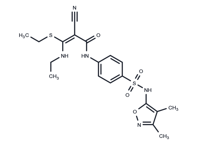 Dihydropteroate synthase-IN-1 Chemical Structure