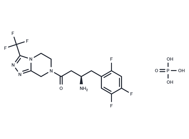 TargetMol Chemical Structure Sitagliptin phosphate