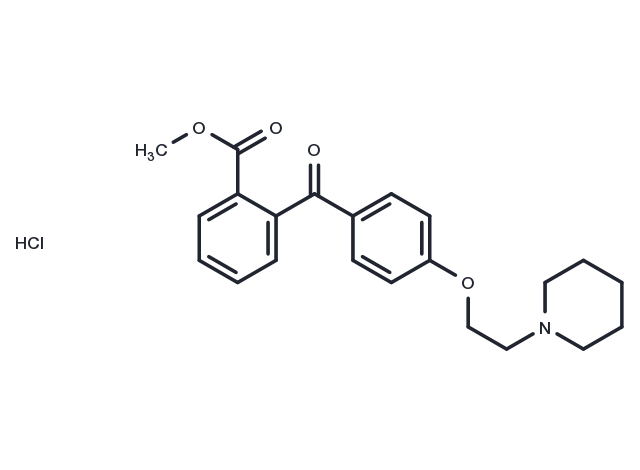 TargetMol Chemical Structure Pitofenone hydrochloride