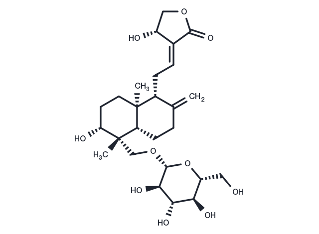 Andrographiside Chemical Structure