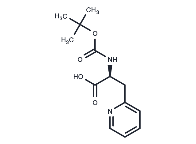 Boc-2-Pal-OH Chemical Structure