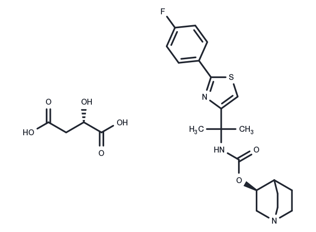 TargetMol Chemical Structure Ibiglustat (L-Malic acid)