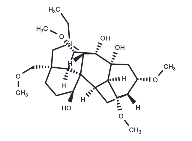 Delsoline Chemical Structure