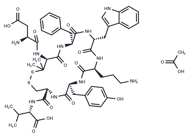 TargetMol Chemical Structure Urantide acetate(669089-53-6 free base)