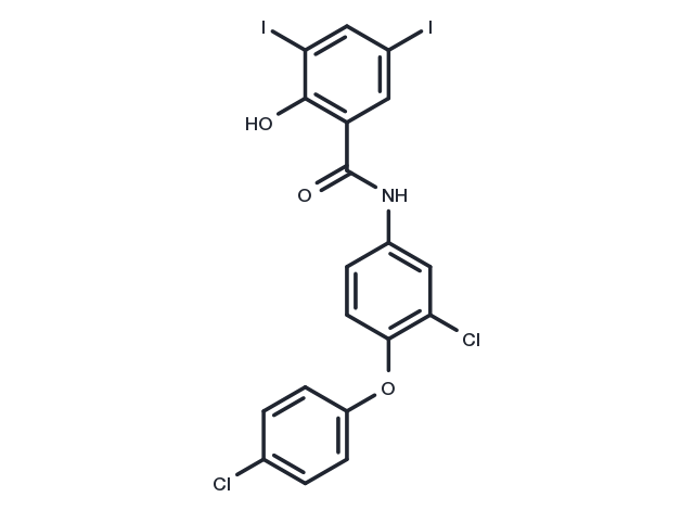 TargetMol Chemical Structure Rafoxanide