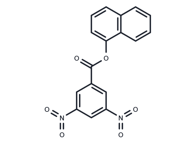 TargetMol Chemical Structure 1-Naphthyl 3,5-dinitrobenzoate