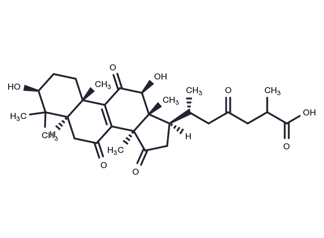 TargetMol Chemical Structure Ganoderic acid C6