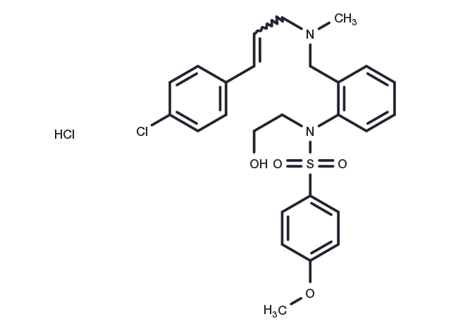 KN-93 hydrochloride Chemical Structure