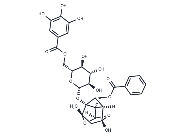TargetMol Chemical Structure Galloylpaeoniflorin