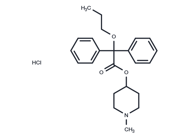 Propiverine hydrochloride Chemical Structure