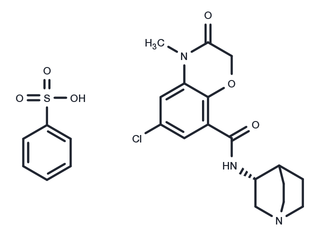 (R)-Azasetron besylate Chemical Structure