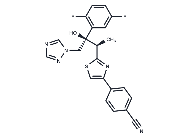 TargetMol Chemical Structure Isavuconazole