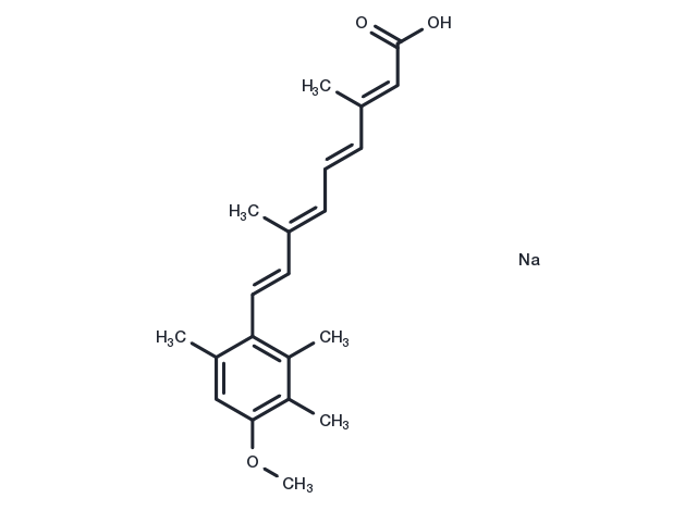 Acitretin sodium Chemical Structure