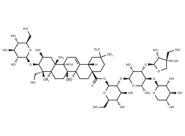 Polygalasaponin V Chemical Structure