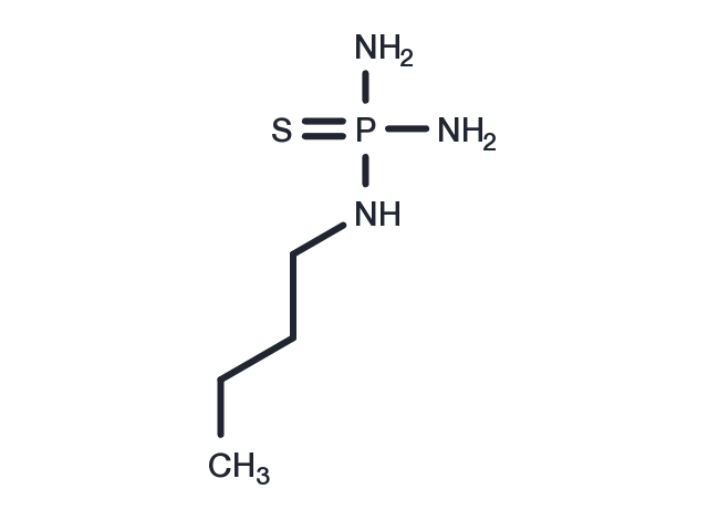 N-Butylthiophosphoric triamide Chemical Structure