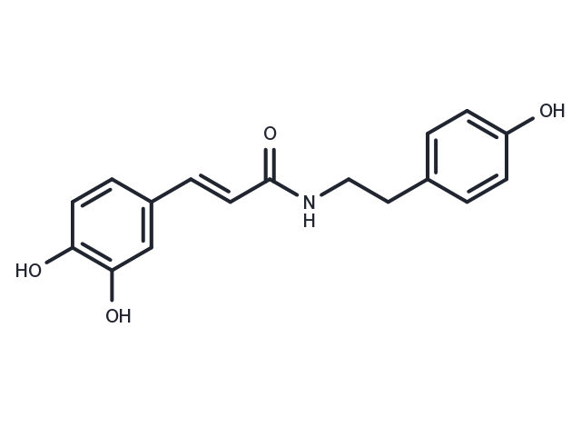 TargetMol Chemical Structure N-trans-caffeoyltyramine
