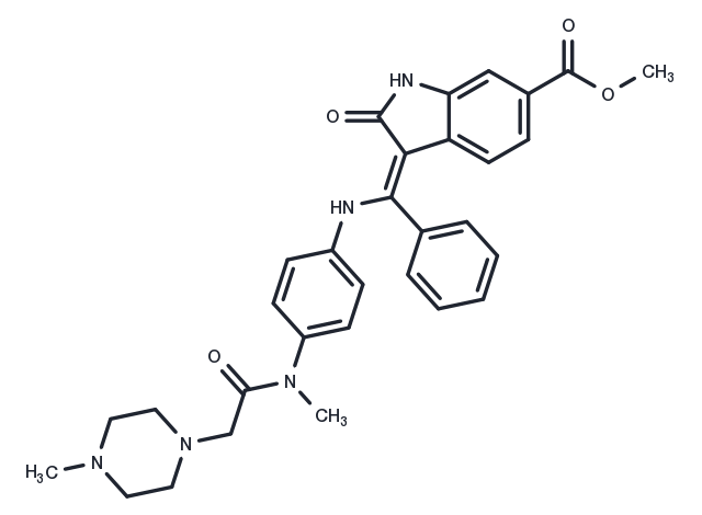 TargetMol Chemical Structure Nintedanib