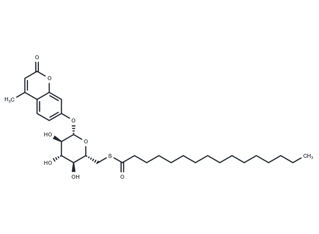 Mu-6S-Palm-β-Glc Chemical Structure