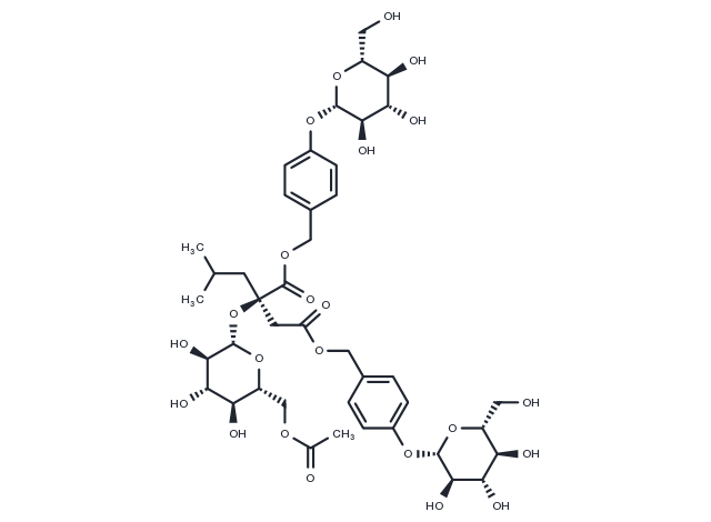 Gymnoside III Chemical Structure