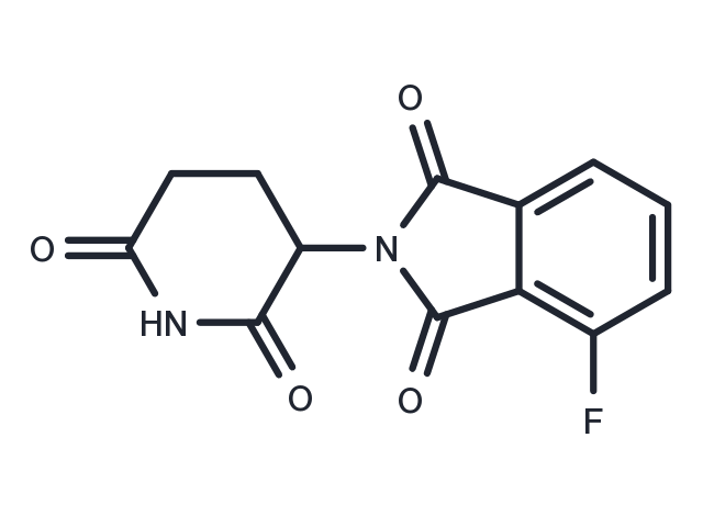 TargetMol Chemical Structure Thalidomide 4-fluoride
