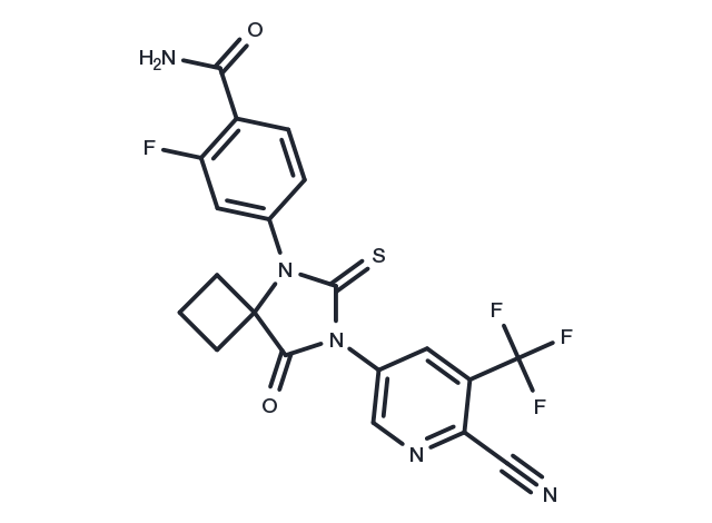 TargetMol Chemical Structure N-Desmethyl-Apalutamide