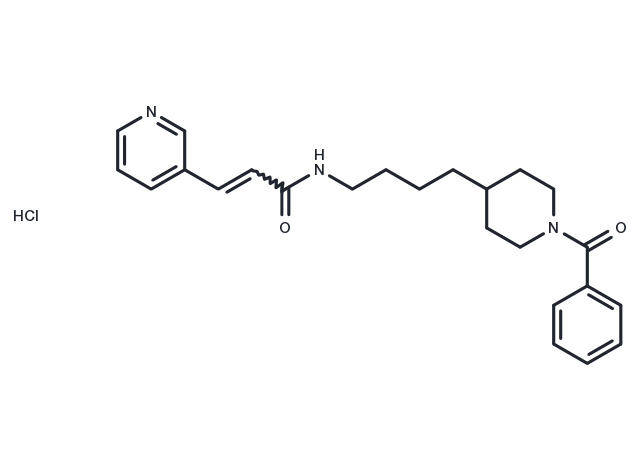 FK 866 hydrochloride (658084-64-1 free base) Chemical Structure