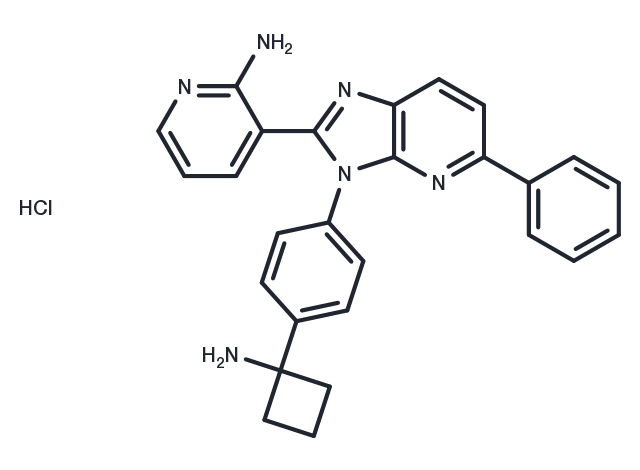 Miransertib (ARQ 092) HCl Chemical Structure