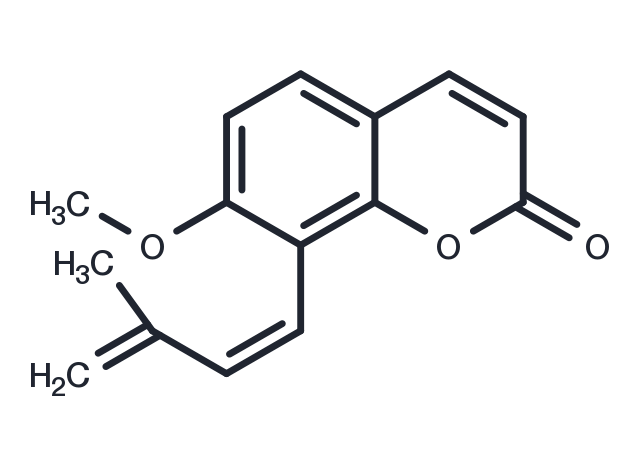 cis-Dehydroosthol Chemical Structure