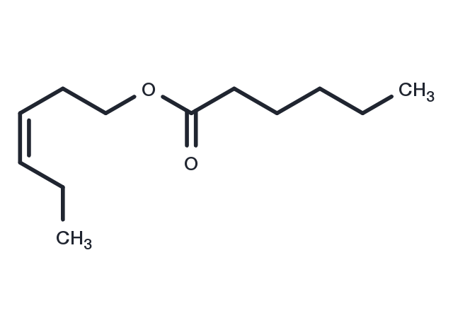 cis-3-Hexenyl hexanoate Chemical Structure