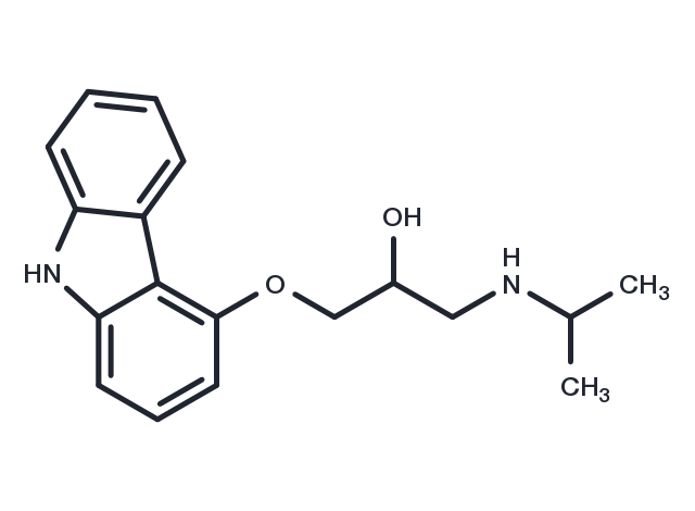 Carazolol Chemical Structure