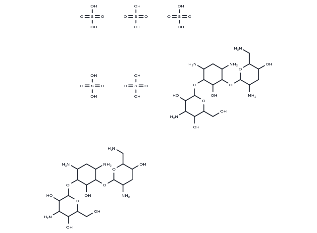 Tobramycin Sulfate Chemical Structure