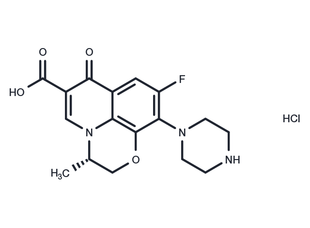 Levofloxacin Hydrochloride Impurity A Chemical Structure
